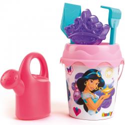 Smėlio žaislų rinkinys su kibirėliu ir laistytuvu Smoby Disney Princess